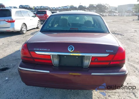 2004 Mercury Grand Marquis Ls из США, поврежденный, VIN 2MEFM75W34X624644